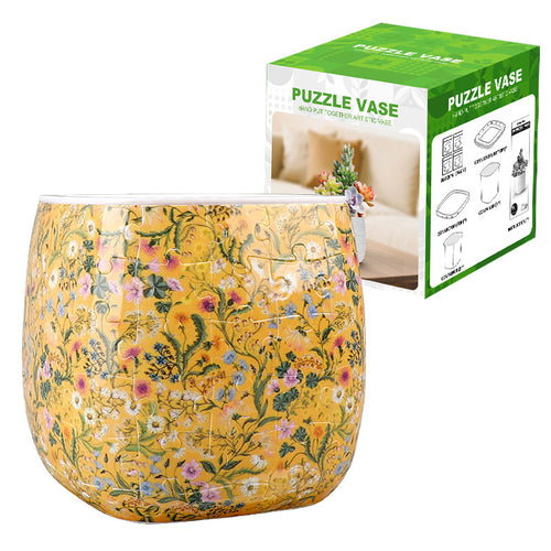 3D Puzzle Vase DIY Buildable Flower Vase