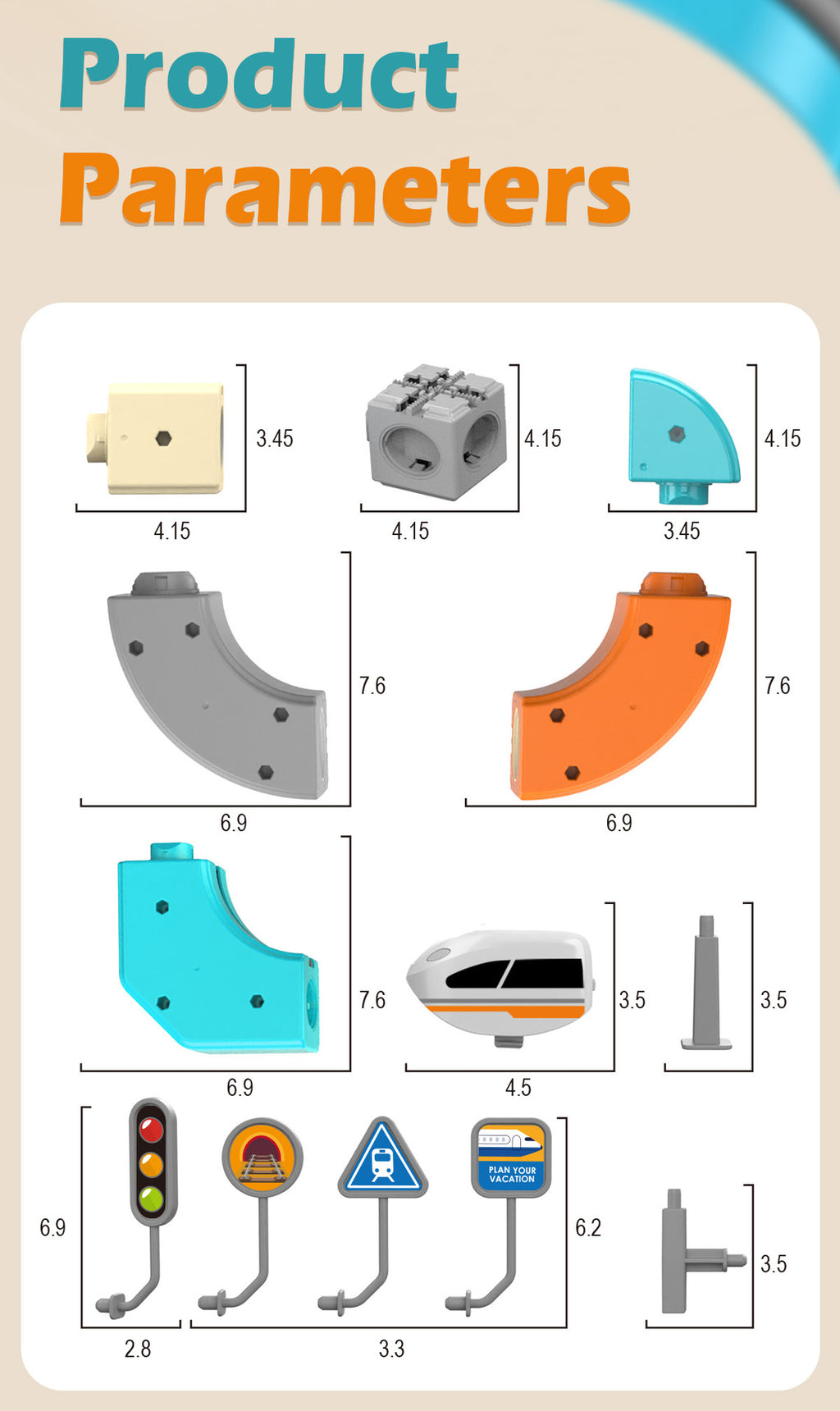 Magnetic Flexible Track Electric Train Set – Modular Gravity-Defying 3D Race Track with Motorized Car, STEM Building Toy for Kids