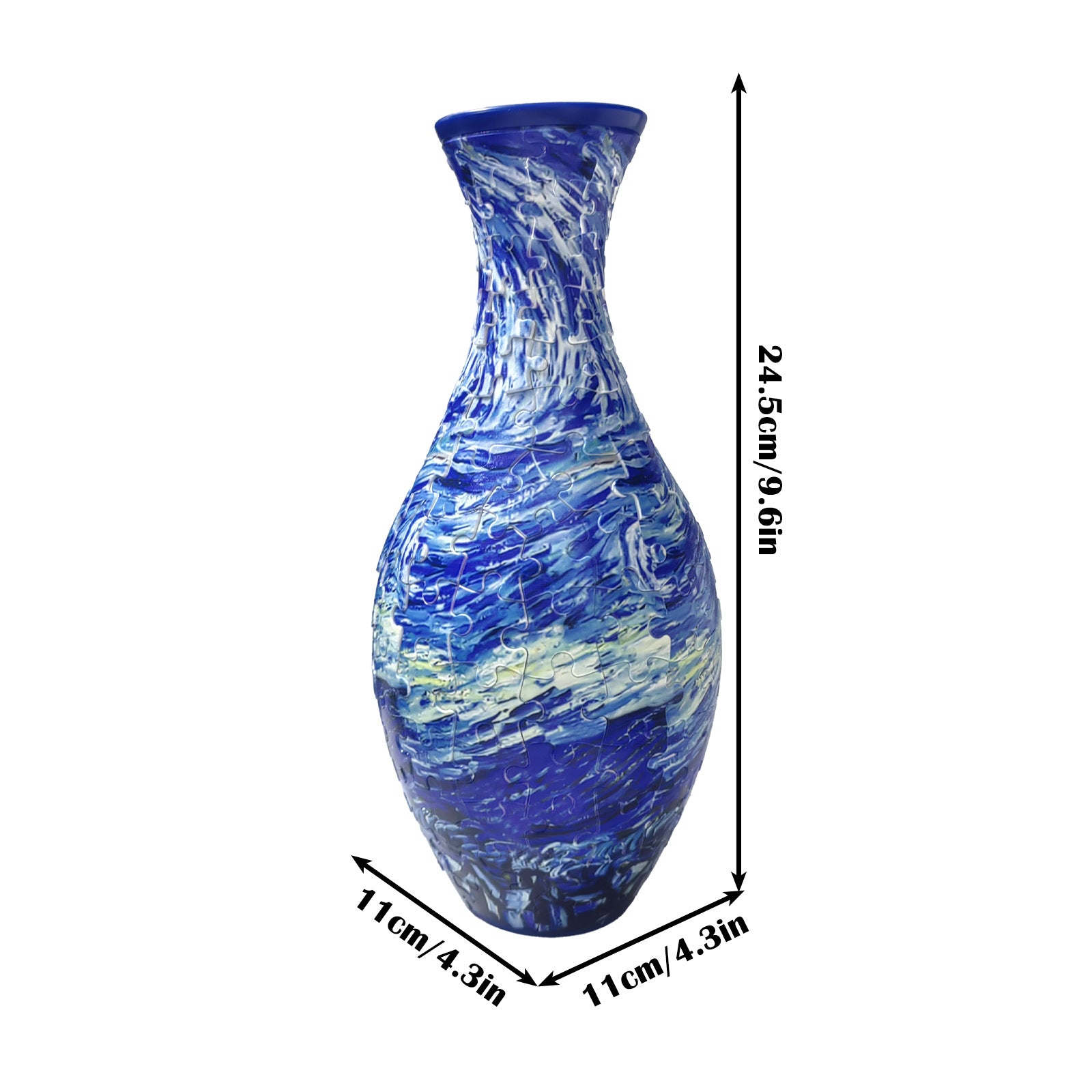 3D Puzzle Vase DIY Buildable Flower Vase